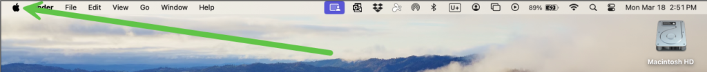 MacOS Menu Bar